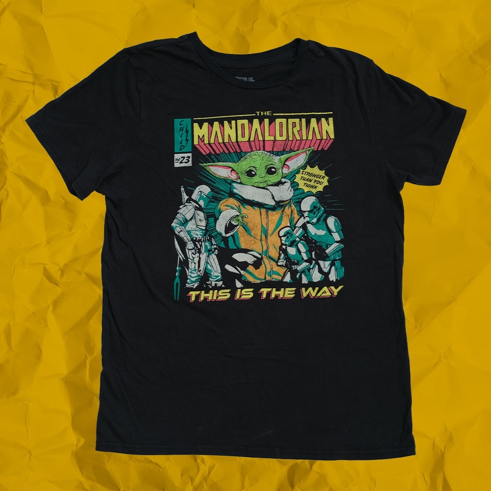 Star Wars Black Mandalorian Tee